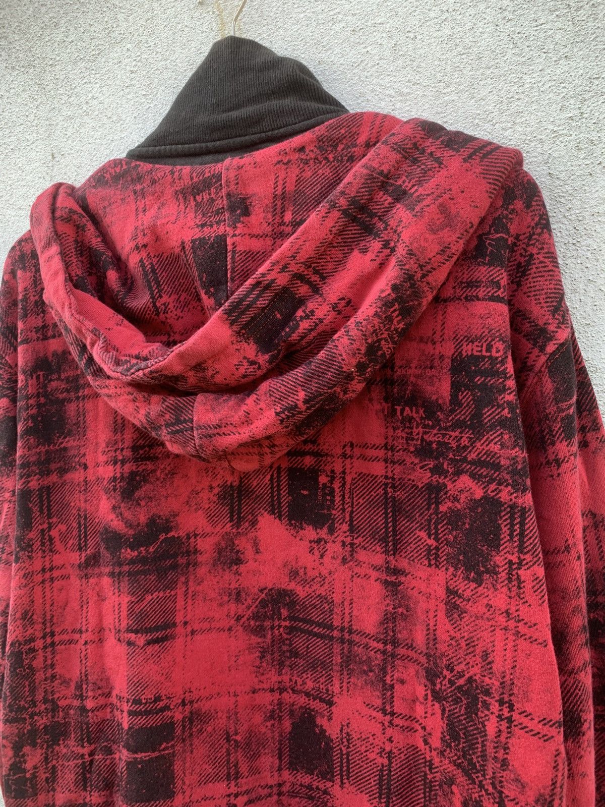 Hysteric Glamour × Undercover Japanese Booth Poem Double Layer Hoodie Jacket lgb style Size US L / EU 52-54 / 3 - 12 Thumbnail
