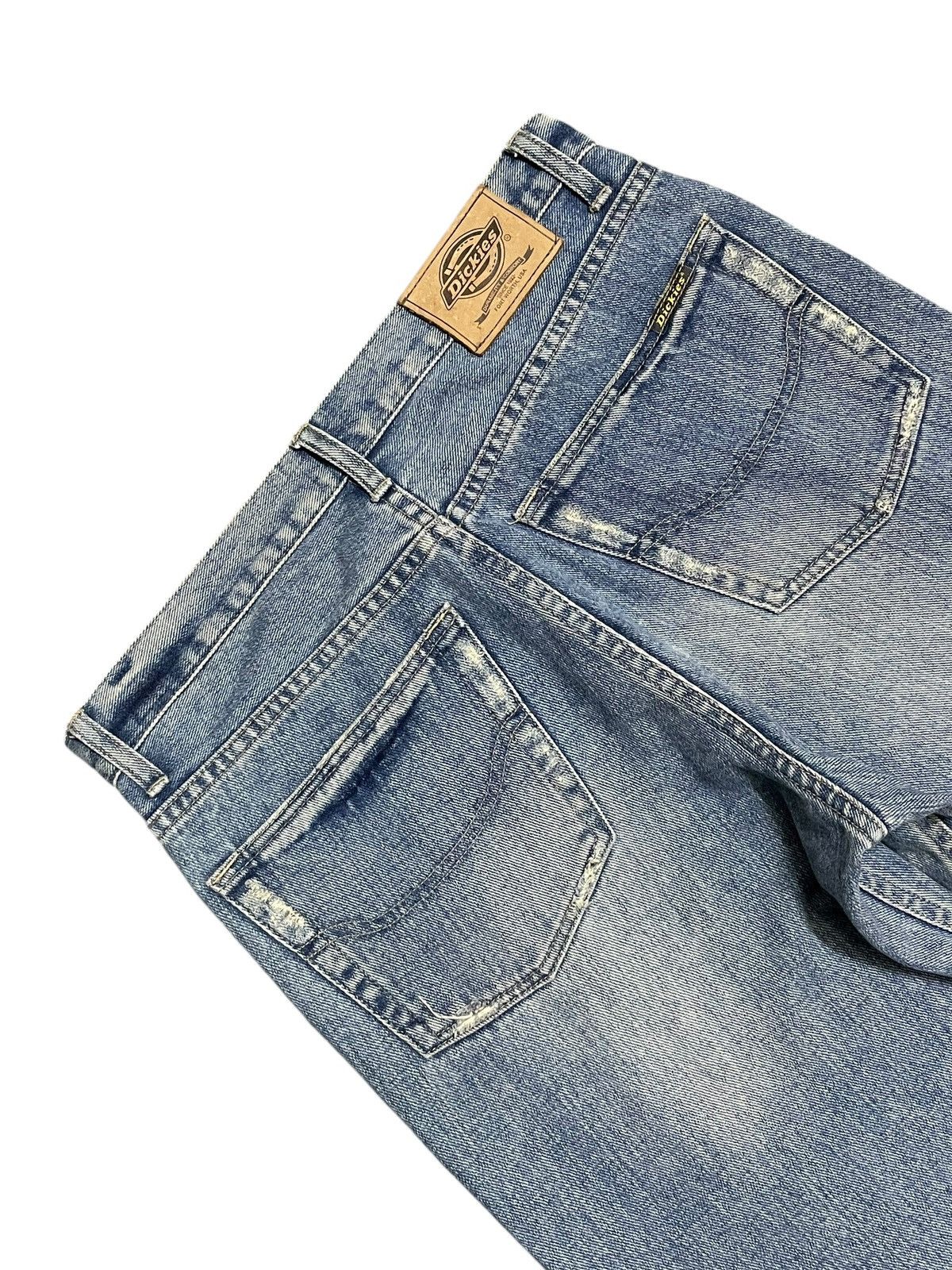 Dickies Vintage Dickies Fort Worth USA Blue Fade Wash Loose Straight Size US 32 / EU 48 - 6 Thumbnail