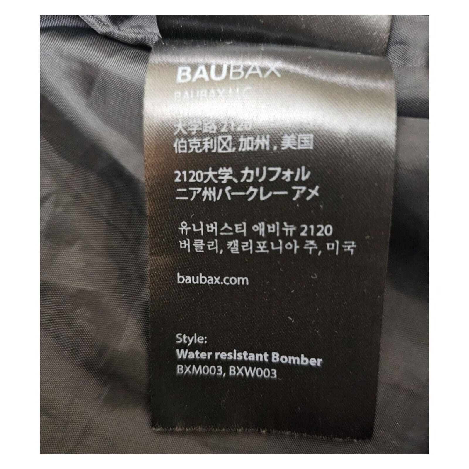 Other Baubax 2.0 Water Resistant Travel Bomber Kickstar Jacket S Size S / US 4 / IT 40 - 9 Thumbnail