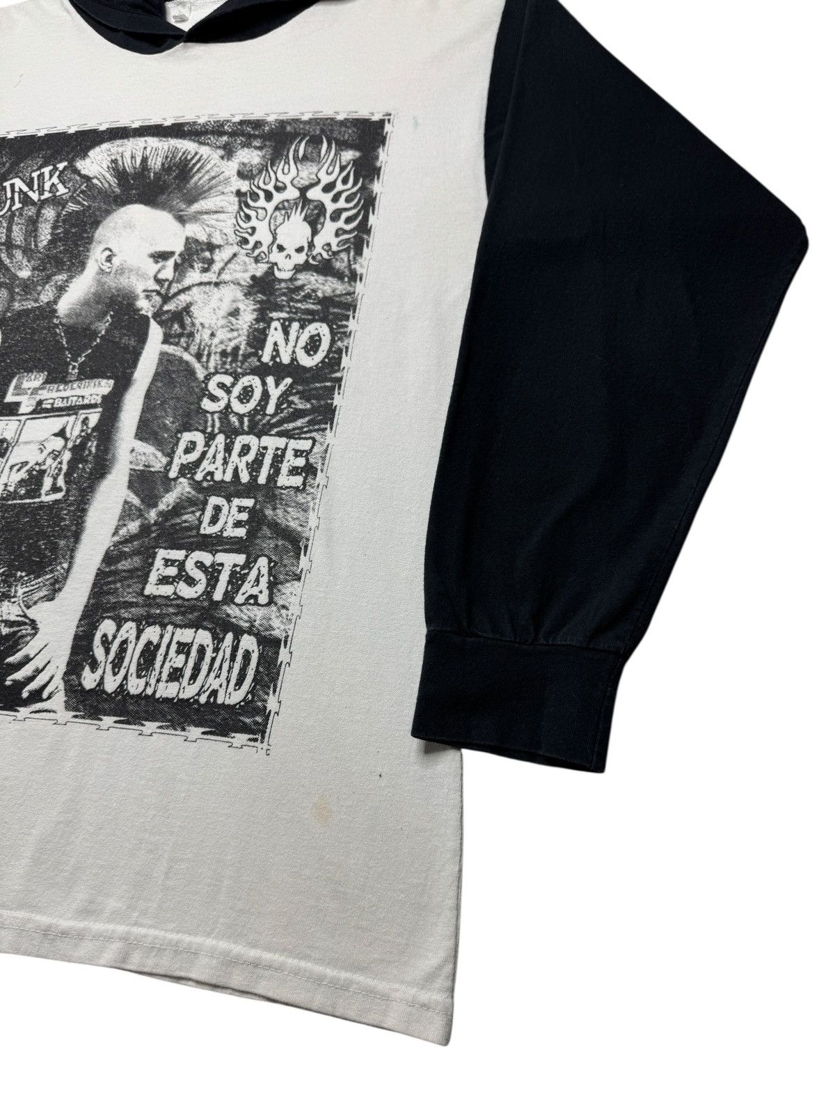 Vintage Vintage Conspiración Punk Long Sleeve Band Tee Shirt Size US L / EU 52-54 / 3 - 5 Thumbnail