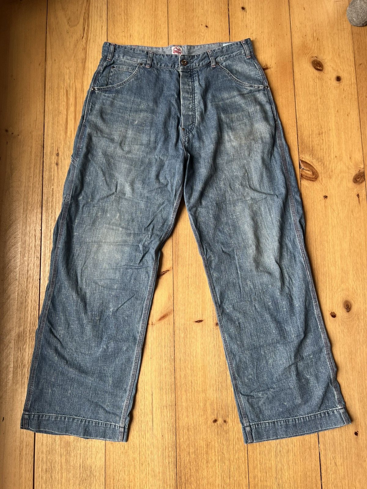Chimala Chimala Indigo Dyed Denim w/ Pink Stitching Size US 32 / EU 48 - 2 Thumbnail
