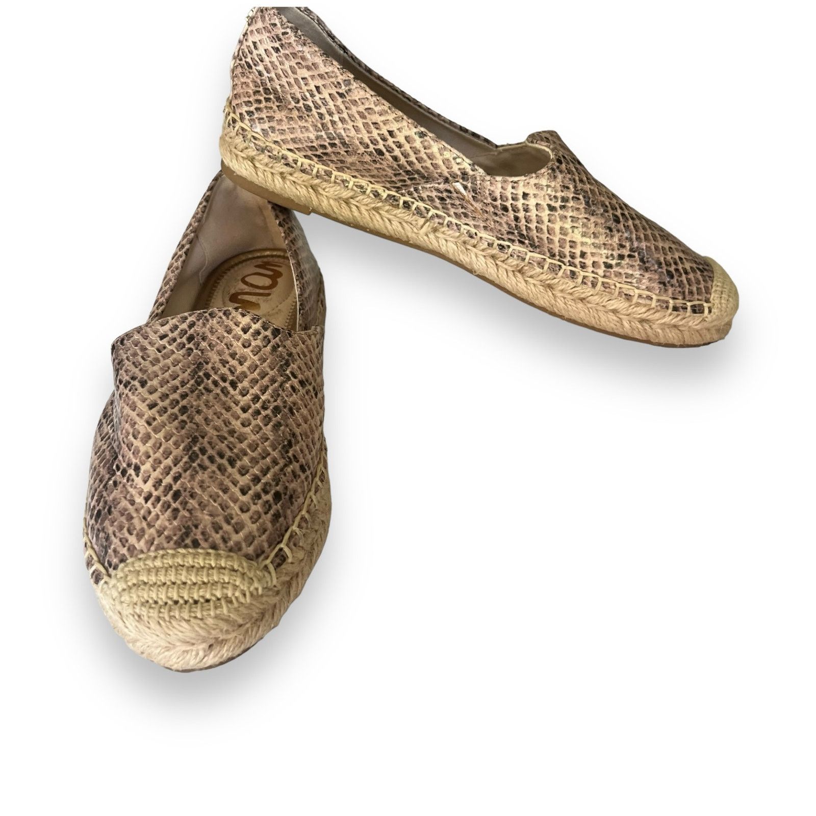 Sam Edelman Sam Edelman Kesia leather slip on Espadrille flat loafer Size US 6.5 / IT 36.5 - 2 Thumbnail