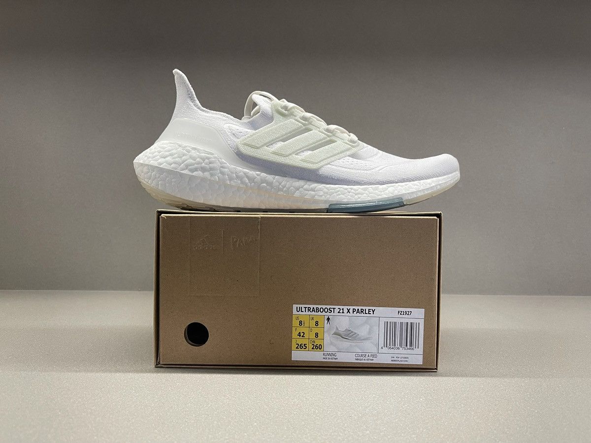 Adidas Adidas Ultra Boost Parley 21 Non-Dyed Size US 8.5 / EU 41-42 - 4 Thumbnail