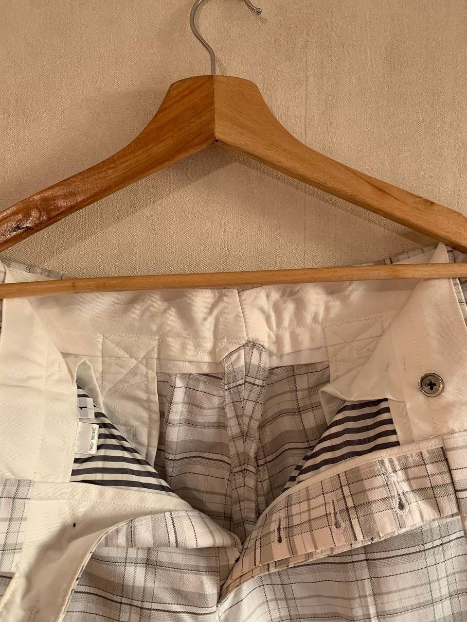 Thom Browne × Vintage Thom Browne Men's Trousers Chino Check Size 1 Size US 30 / EU 46 - 11 Thumbnail
