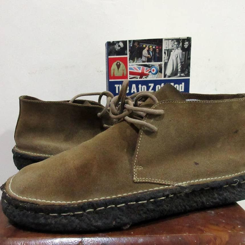 Hush Puppies × Vintage Vintage Hush Puppies Mods Icon Shoe With Crepes Shoe Size US 7.5 / EU 40-41 - 2 Thumbnail
