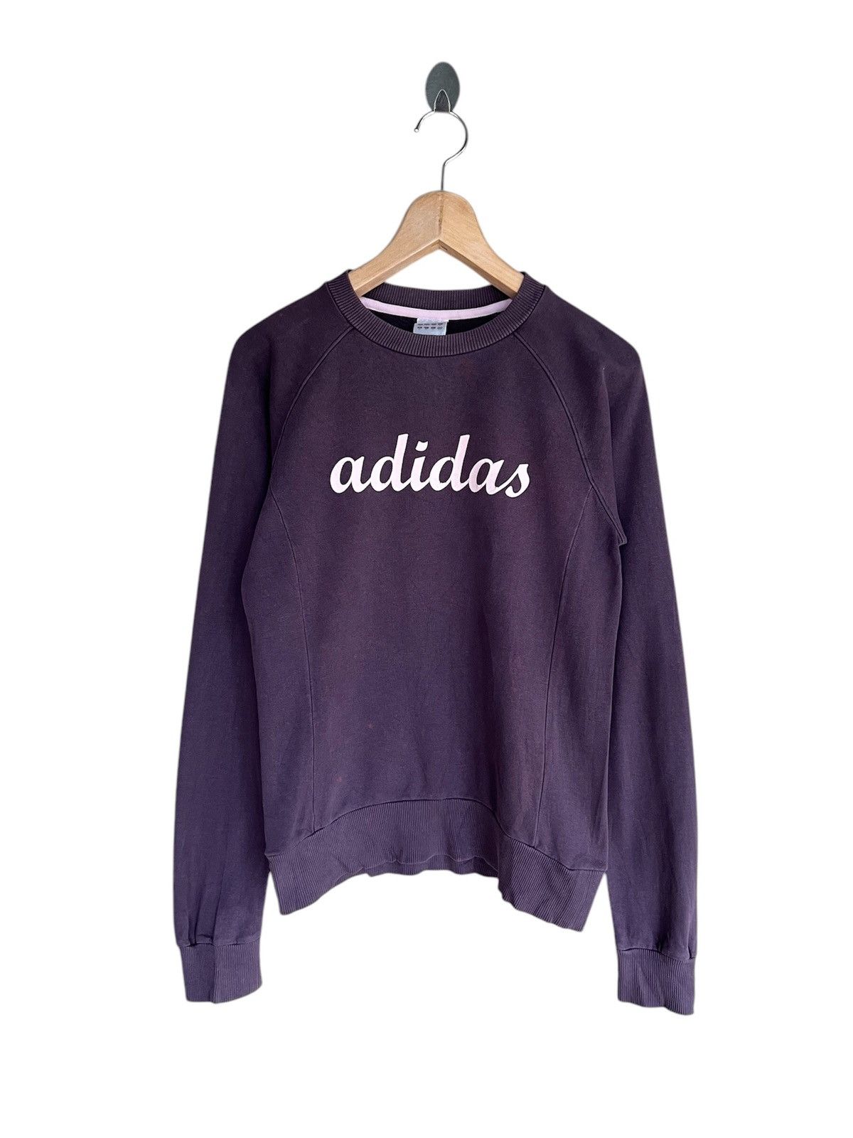Adidas Adidas Spell Out Sweatshirt Size S / US 4 / IT 40 - 1 Thumbnail