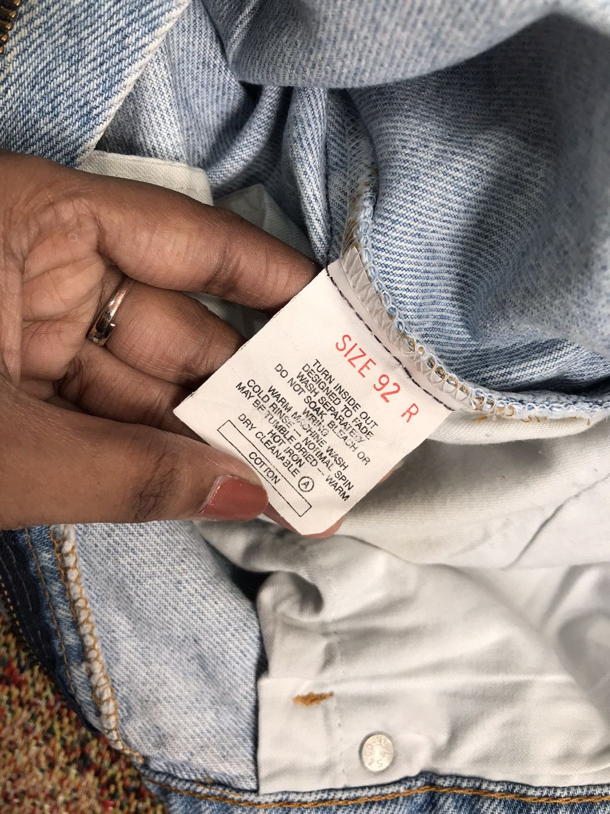 Levi's Vintage Levi’s 504 denim Size US 36 / EU 52 - 6 Thumbnail