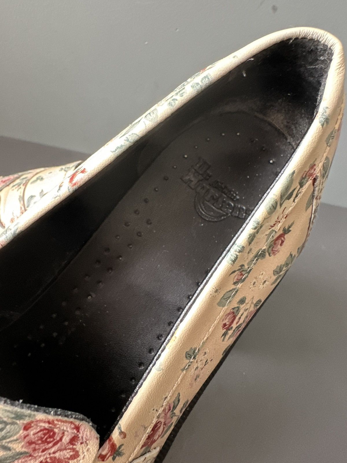 Dr. Martens Dr. Martens ADDY Floral Leather Loafers Size 39 Size US 9 / IT 39 - 6 Thumbnail