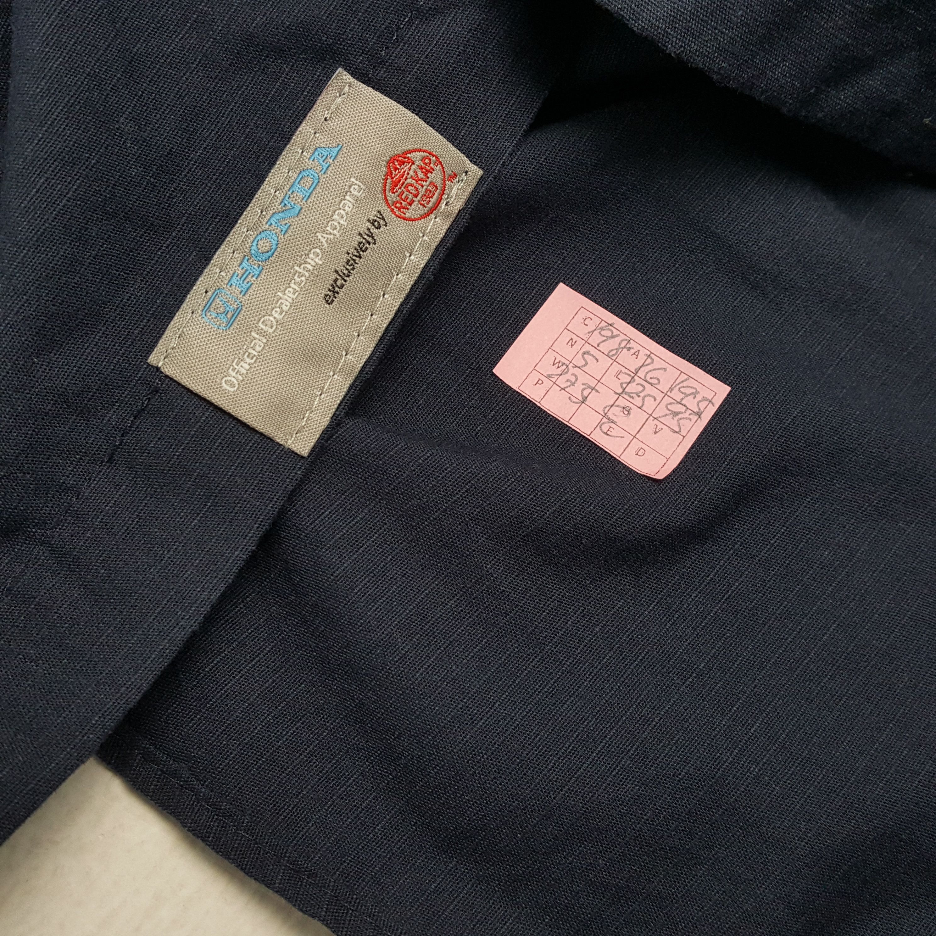 Honda × Vintage MUGEN HONDA Racing Workwear Style Custom Shirt Size US XL / EU 56 / 4 - 5 Thumbnail