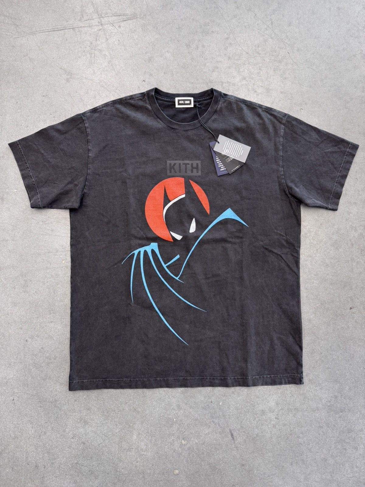 ☆ KITH x BATMAN Catwoman vintage tee コラボTシャツ ☆ Kith x Batman Catwoman Vintage Tee Black Men's - FW24 - US