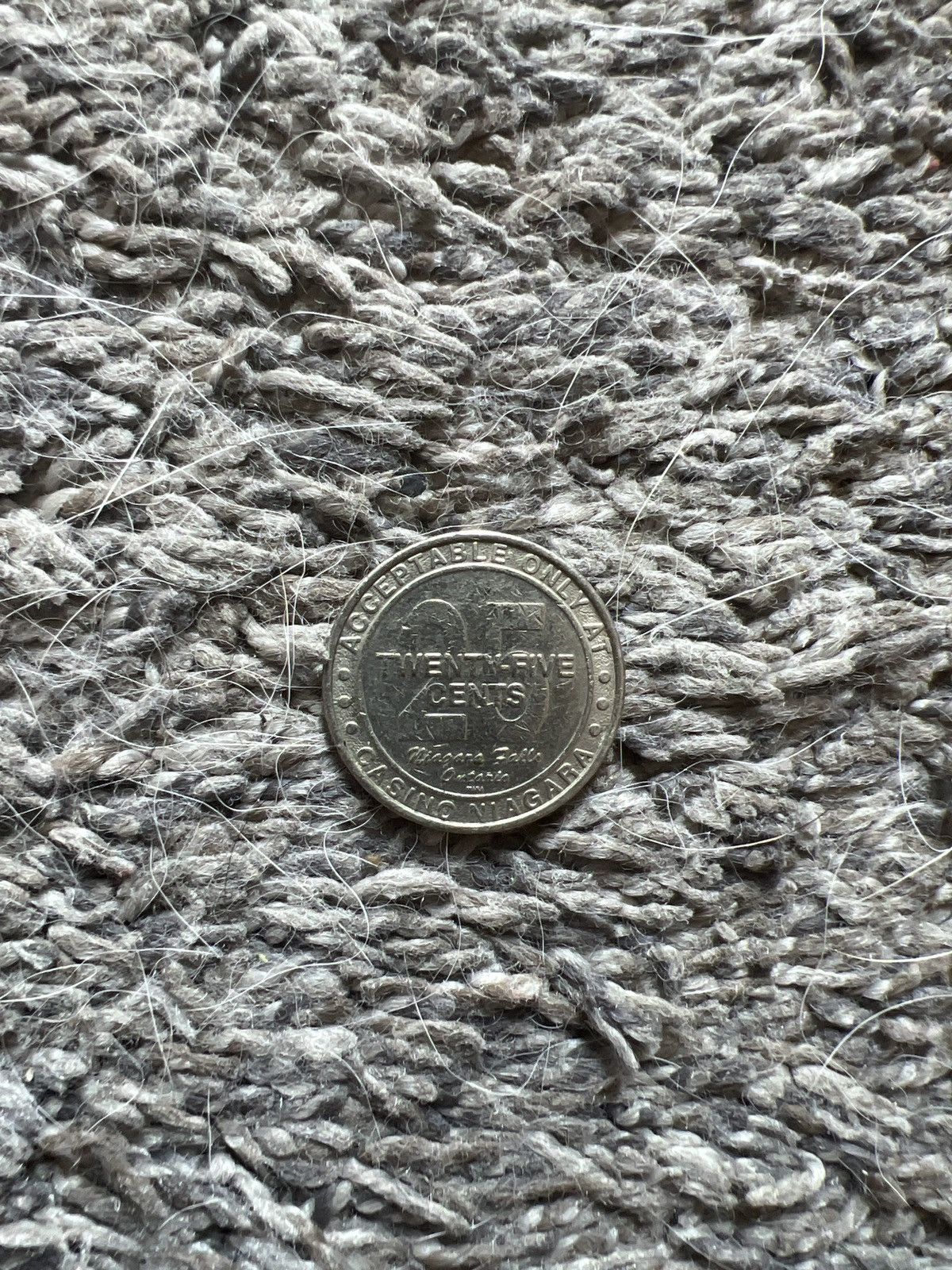 Hypebeast Casino Niagara Twenty-Five Cent Gaming Token Size ONE SIZE - 2 Thumbnail