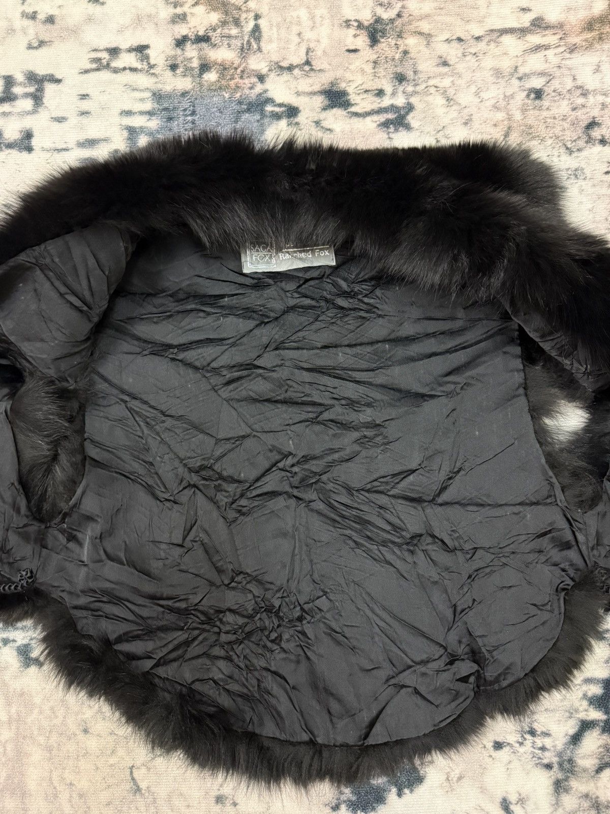 Sagafurs RARE🔥VINTAGE SAGA FOX FUR JACKET VESTS Size US XS / EU 42 / 0 - 5 Thumbnail