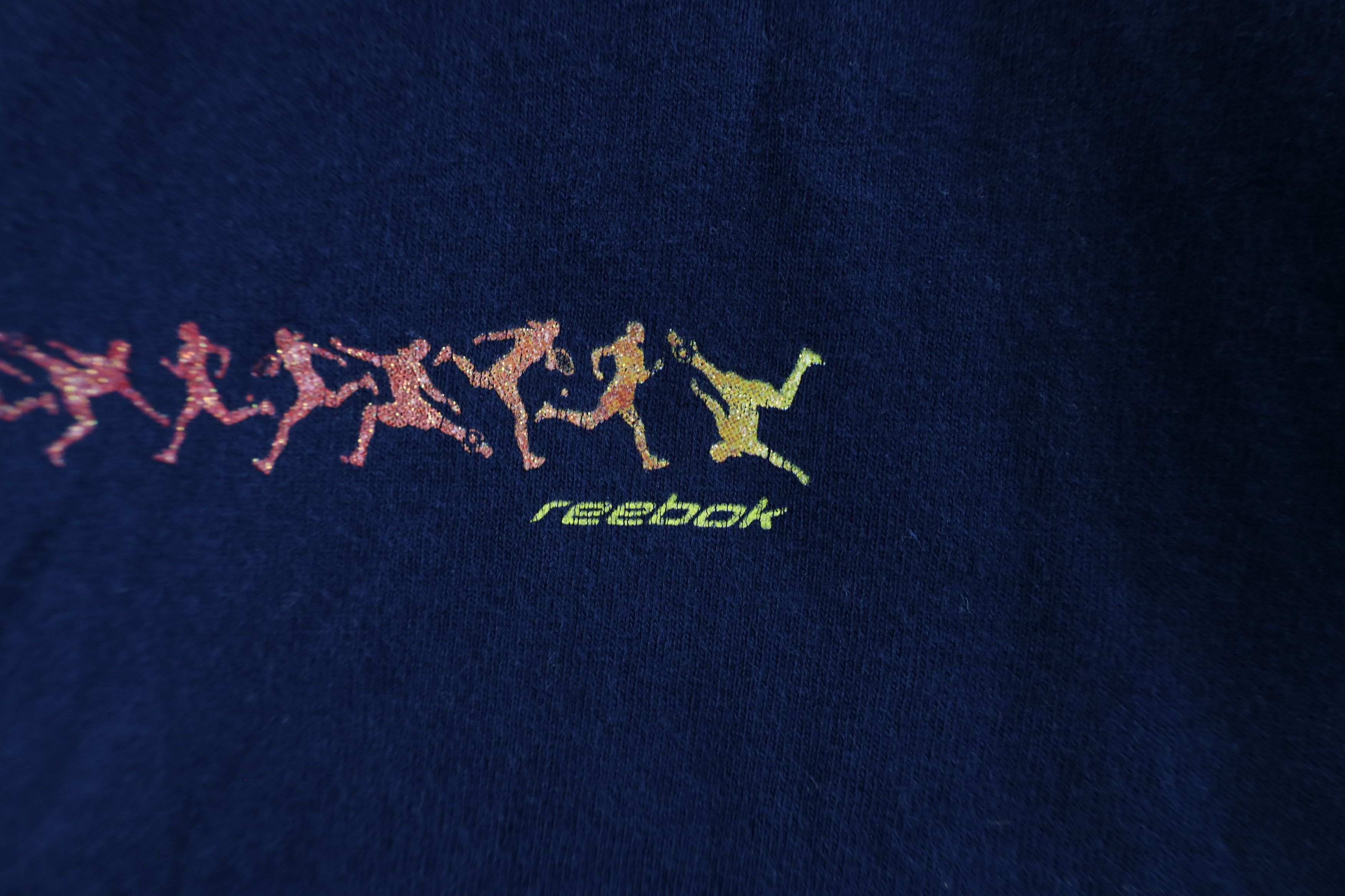 Reebok × Vintage Vintage 90s Reebok Spell Out Sports Short Sleeve T-Shirt Size L / US 10 / IT 46 - 5 Thumbnail