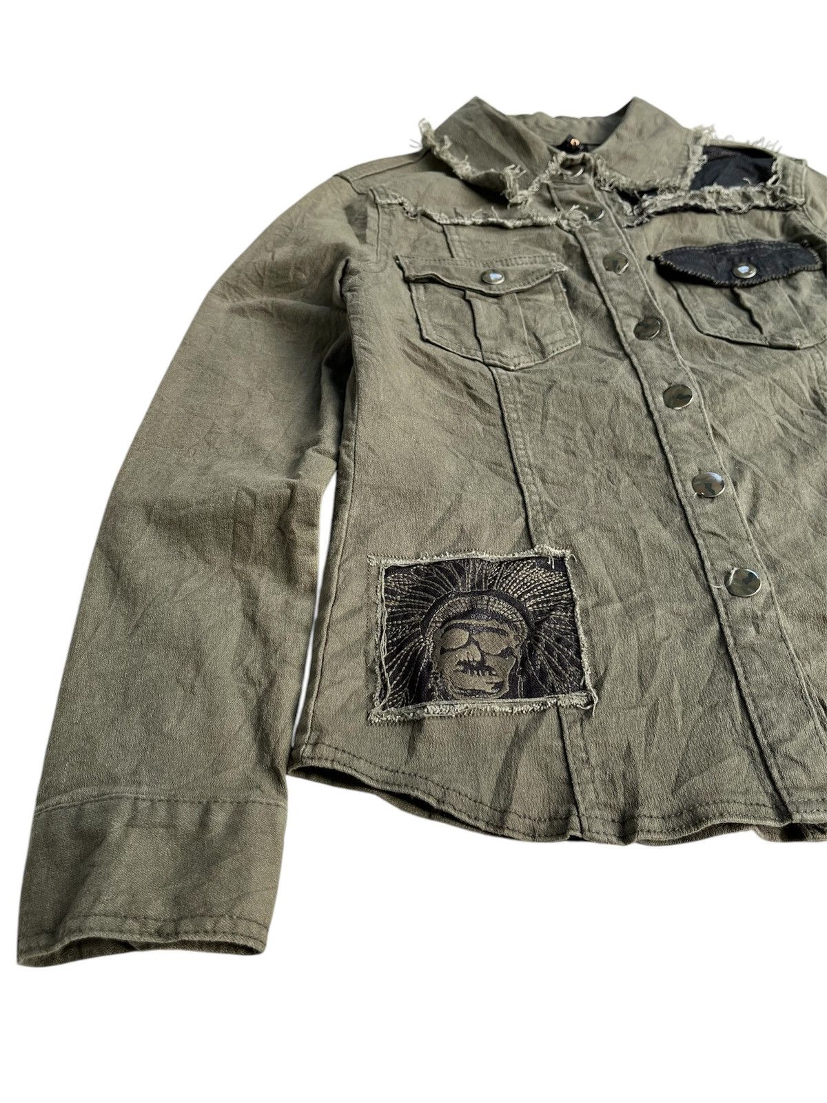 If Six Was Nine × Japanese Brand × Le Grande Bleu (L.G.B.) Japanese Glamorous Gothic skulls suede Size US S / EU 44-46 / 1 - 4 Thumbnail