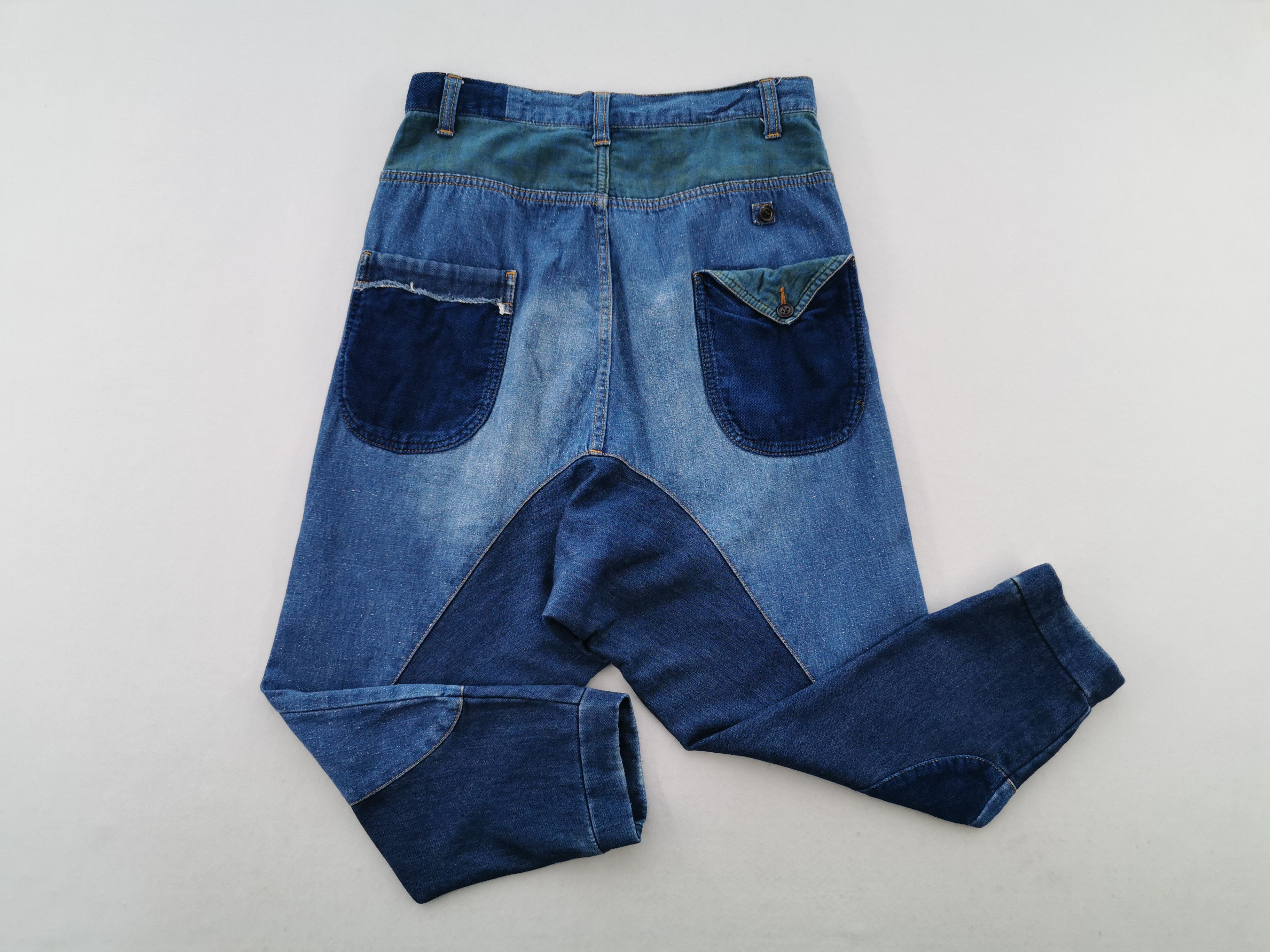 Frapbois × Issey Miyake Vintage 90s Frapbois X Issey Miyake Jeans Pants Size 32 Size US 32 / EU 48 - 1 Thumbnail