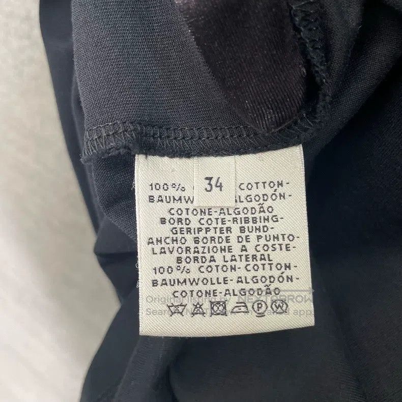 Hermes Hermes Pocket Embroidered Black Short Sleeve Size XXS / US 00 / IT 34 - 5 Thumbnail
