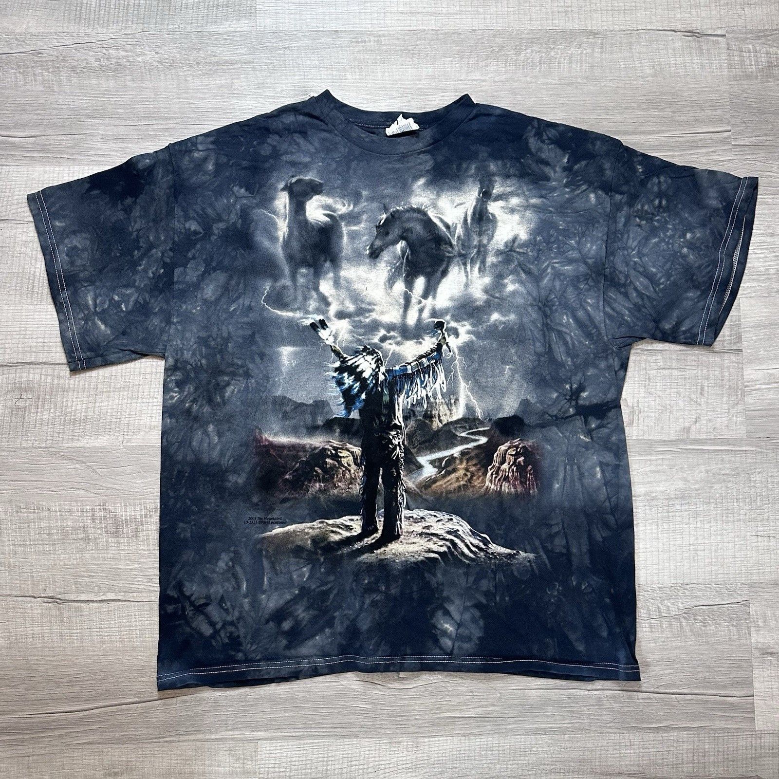 The Mountain The Mountain Lone Ranger Native American Horses Spirit Shirt Size US XL / EU 56 / 4 - 1 Thumbnail