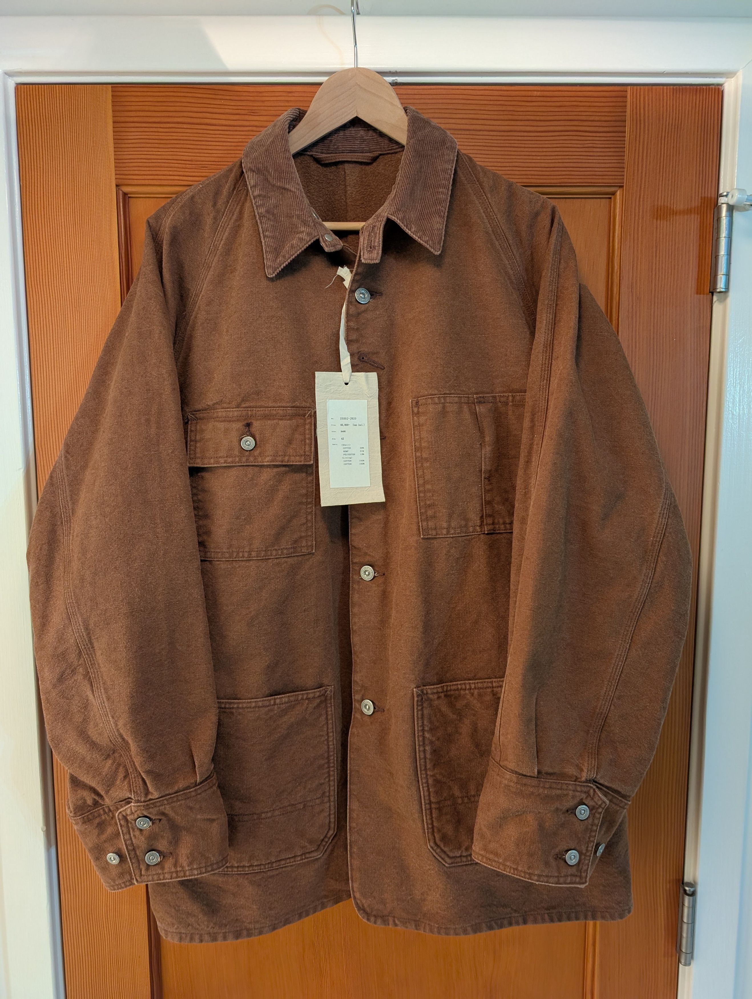 Old Joe Patina Duck Hampton Chore Jacket (232OJ-JK23) Size US XL / EU 56 / 4 - 5 Thumbnail