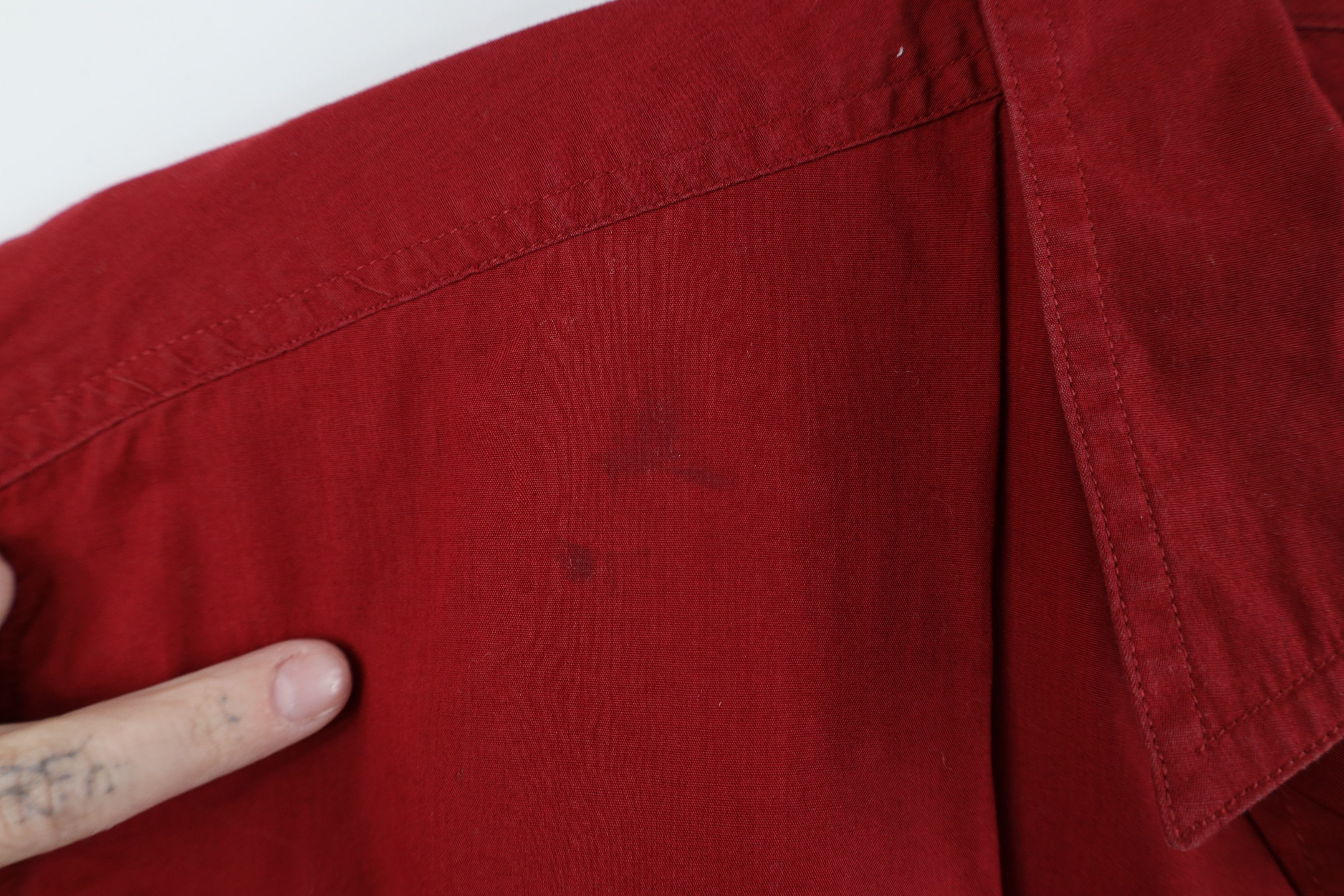 Orvis Vintage 90s Orvis Safari Bush Shooting Button Shirt Red Size US M / EU 48-50 / 2 - 5 Thumbnail