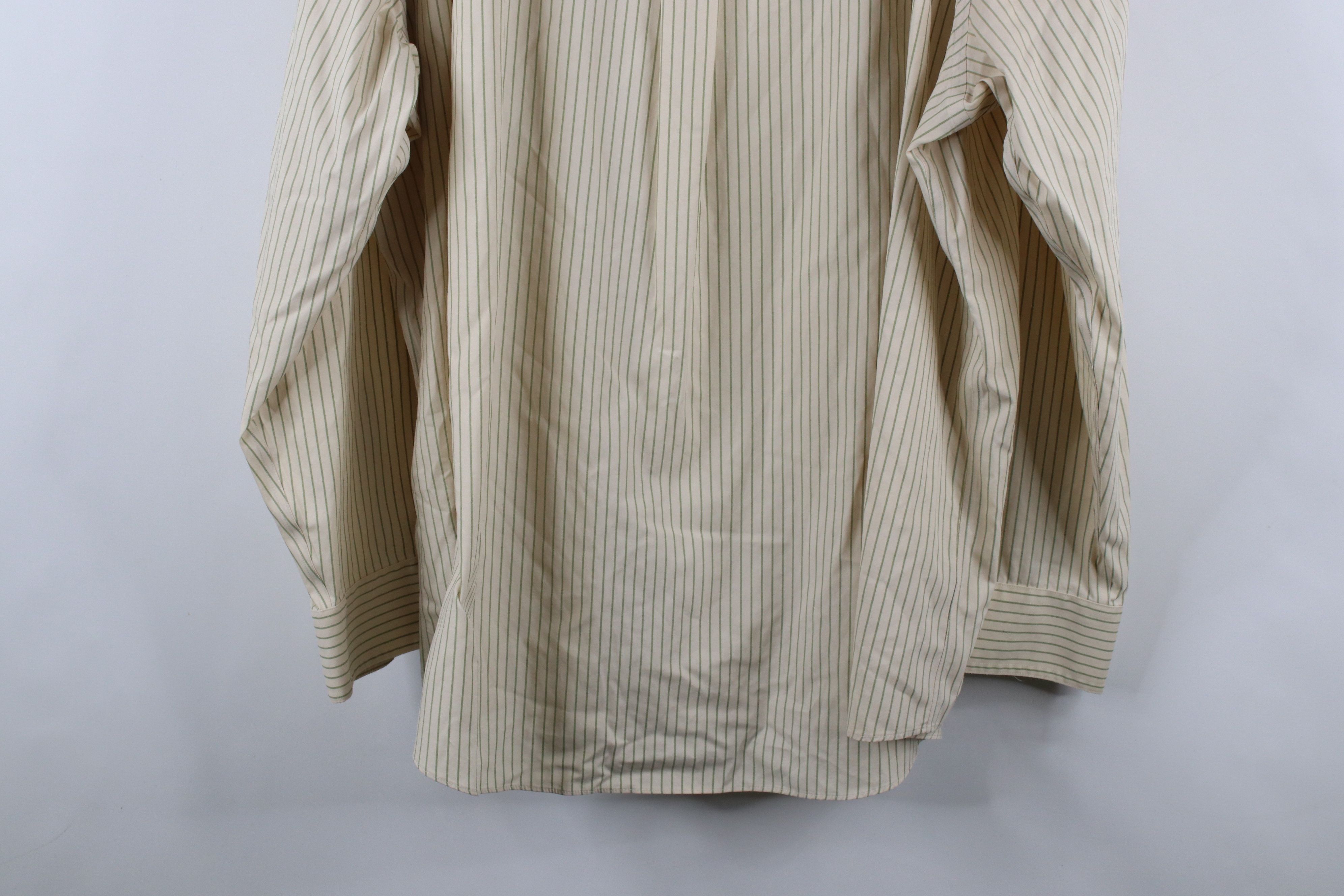 Cabelas × Vintage Vintage Cabelas Pinstriped Collared Button Down Shirt Cotton Size US XXL / EU 58 / 5 - 14 Thumbnail
