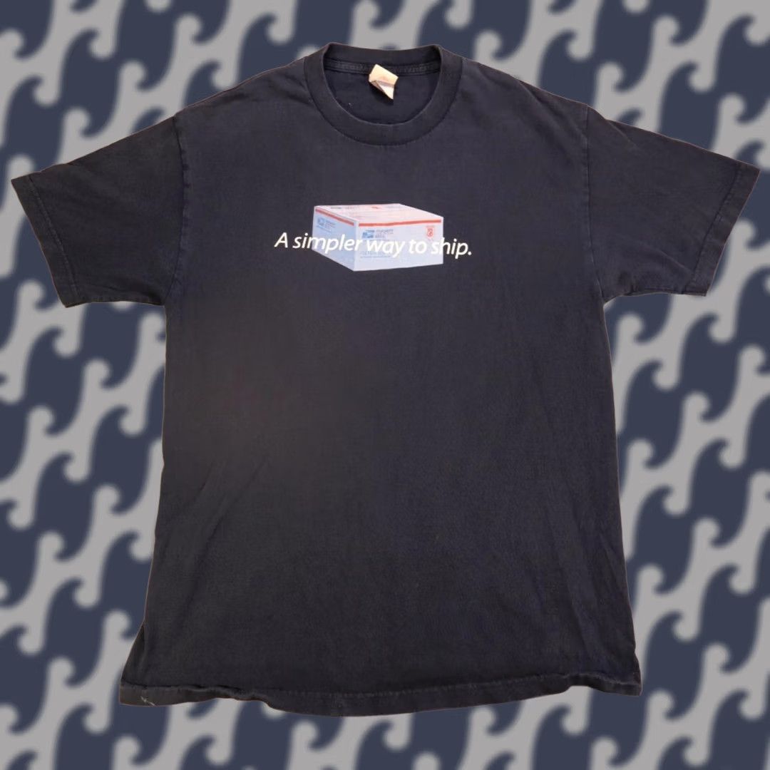 Vintage VINTAGE US Post Office Blue Shirt Large Simpler Way To Ship Made USA Size US L / EU 52-54 / 3 - 1 Thumbnail