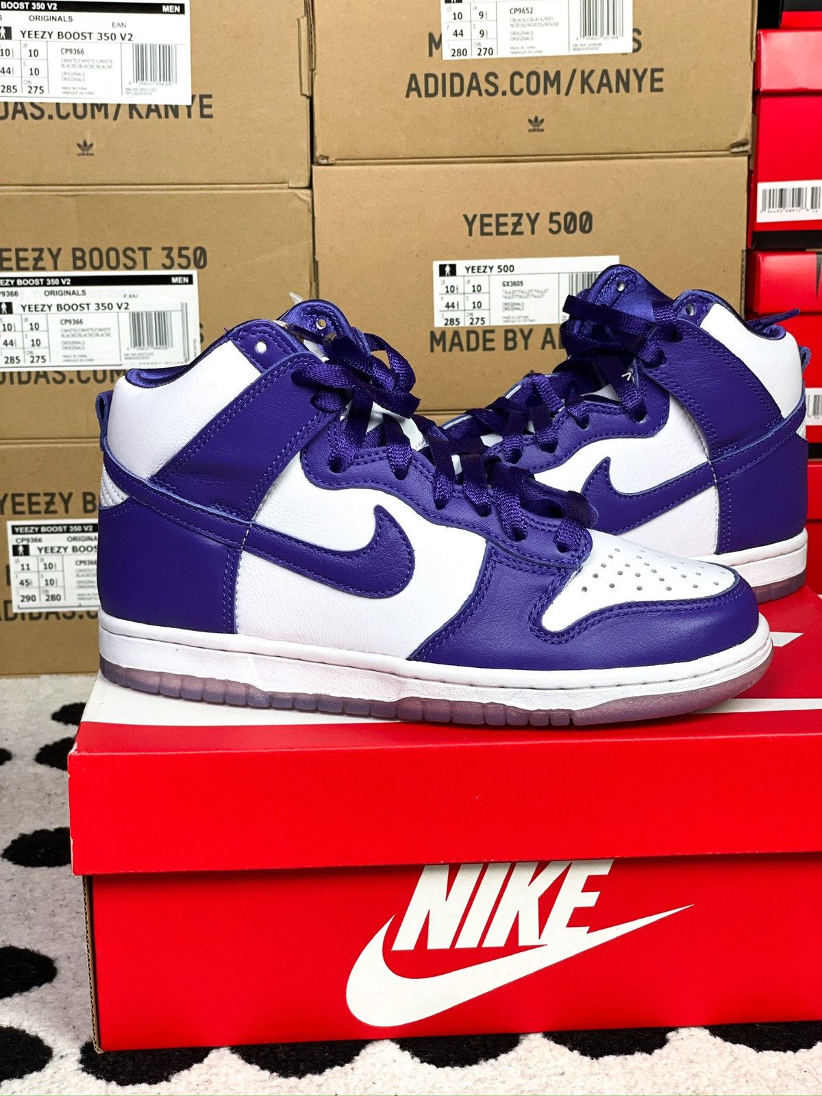 Nike Nike Dunk High 'Varsity Purple' Size US 6.5 / IT 36.5 - 2 Thumbnail