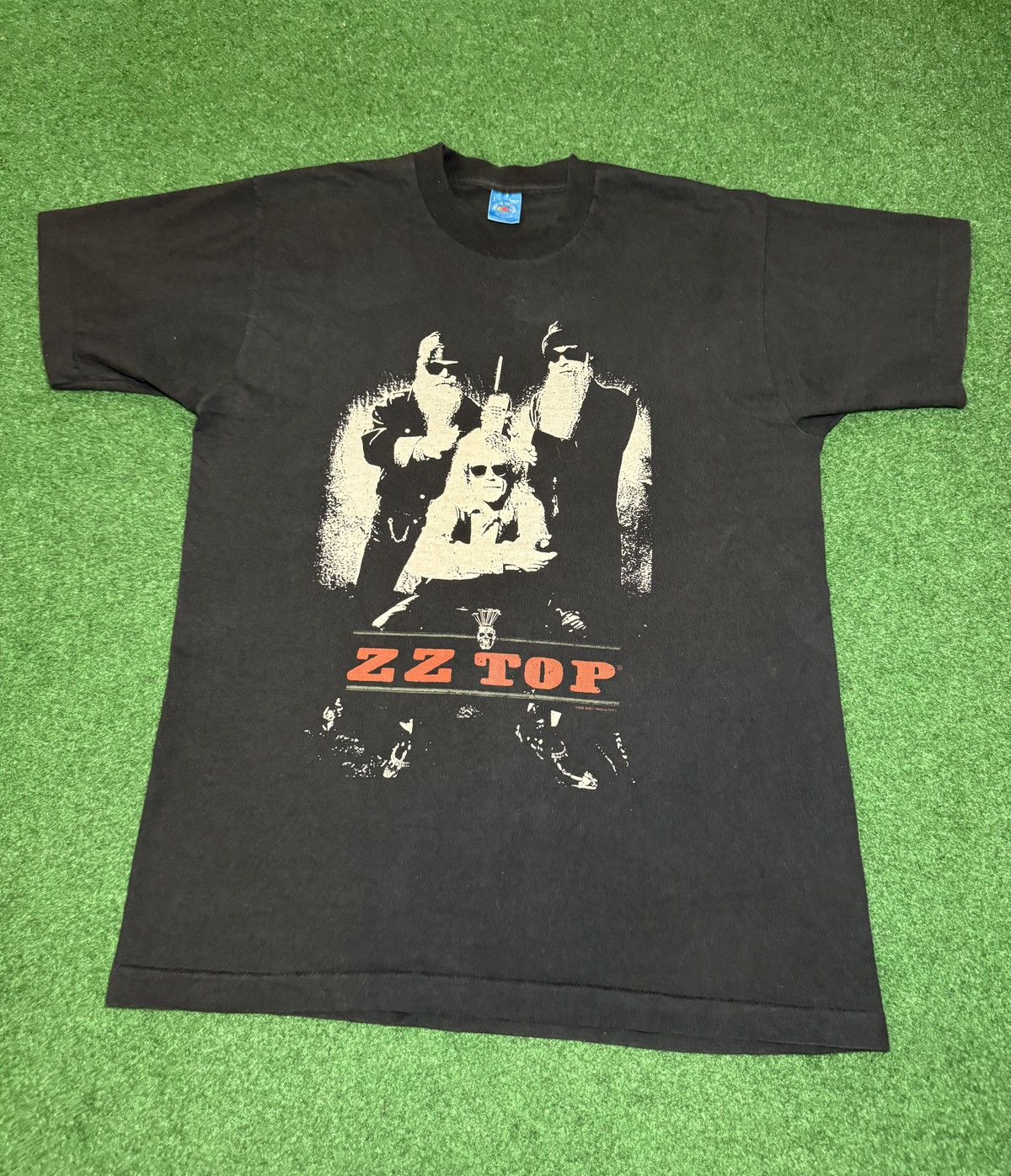 Band Tees Vintage ZZ Top Southern Rock RARE 90s Music Band T Shirt Size US L / EU 52-54 / 3 - 1 Thumbnail