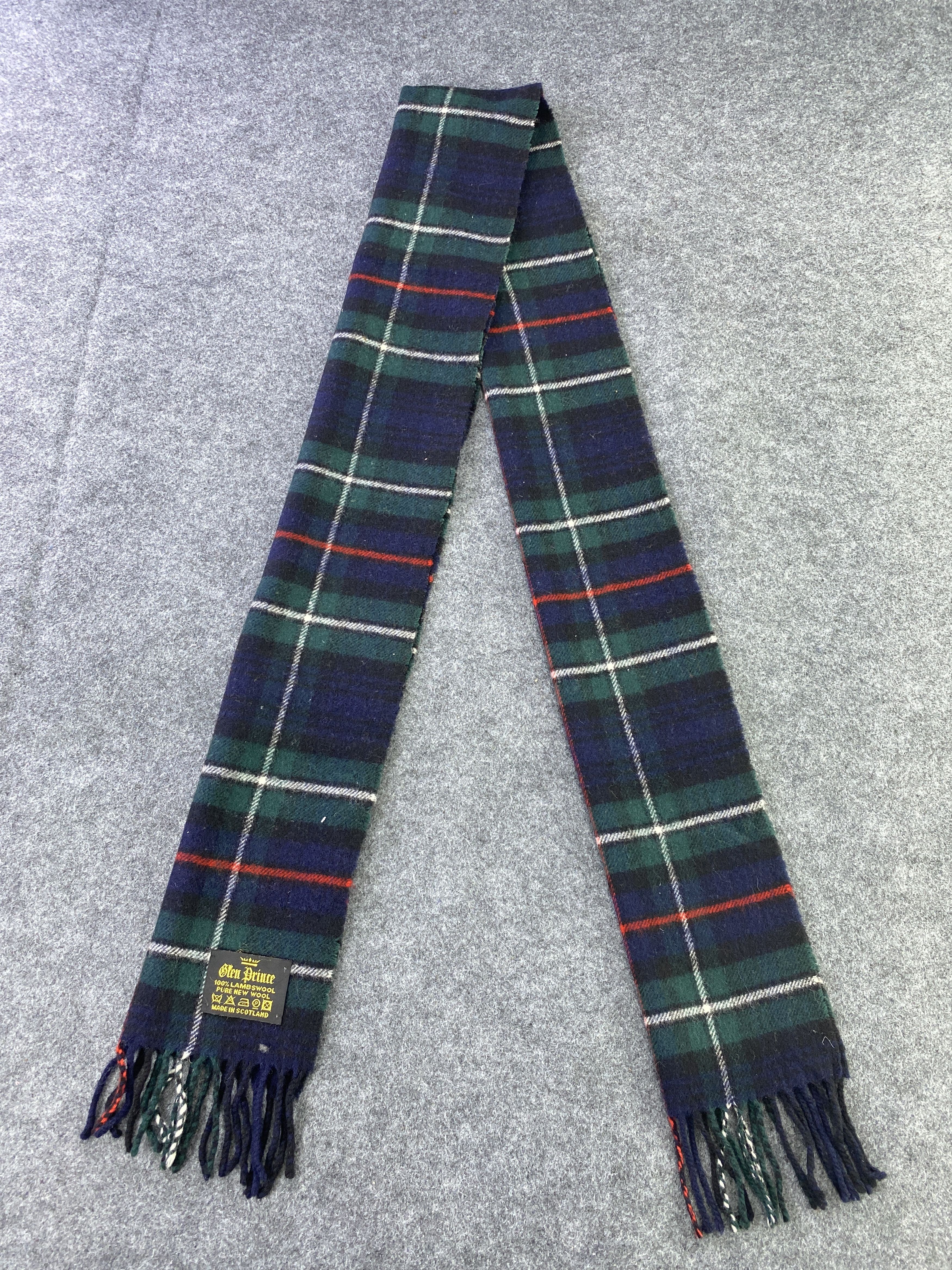 Designer Glen Prince Lambswool Scarf / Muffler / Neckwear -T578 Size ONE SIZE - 4 Thumbnail