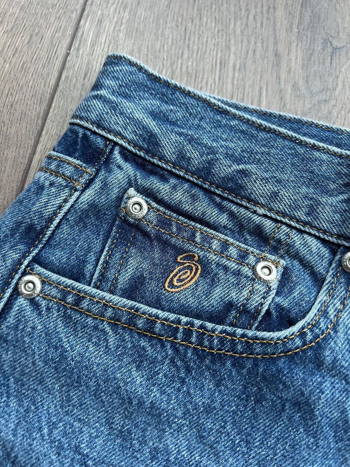 Stussy Stussy Relaxed Denim Jean 28 Medium Blue Size US 28 / EU 44 - 5 Thumbnail