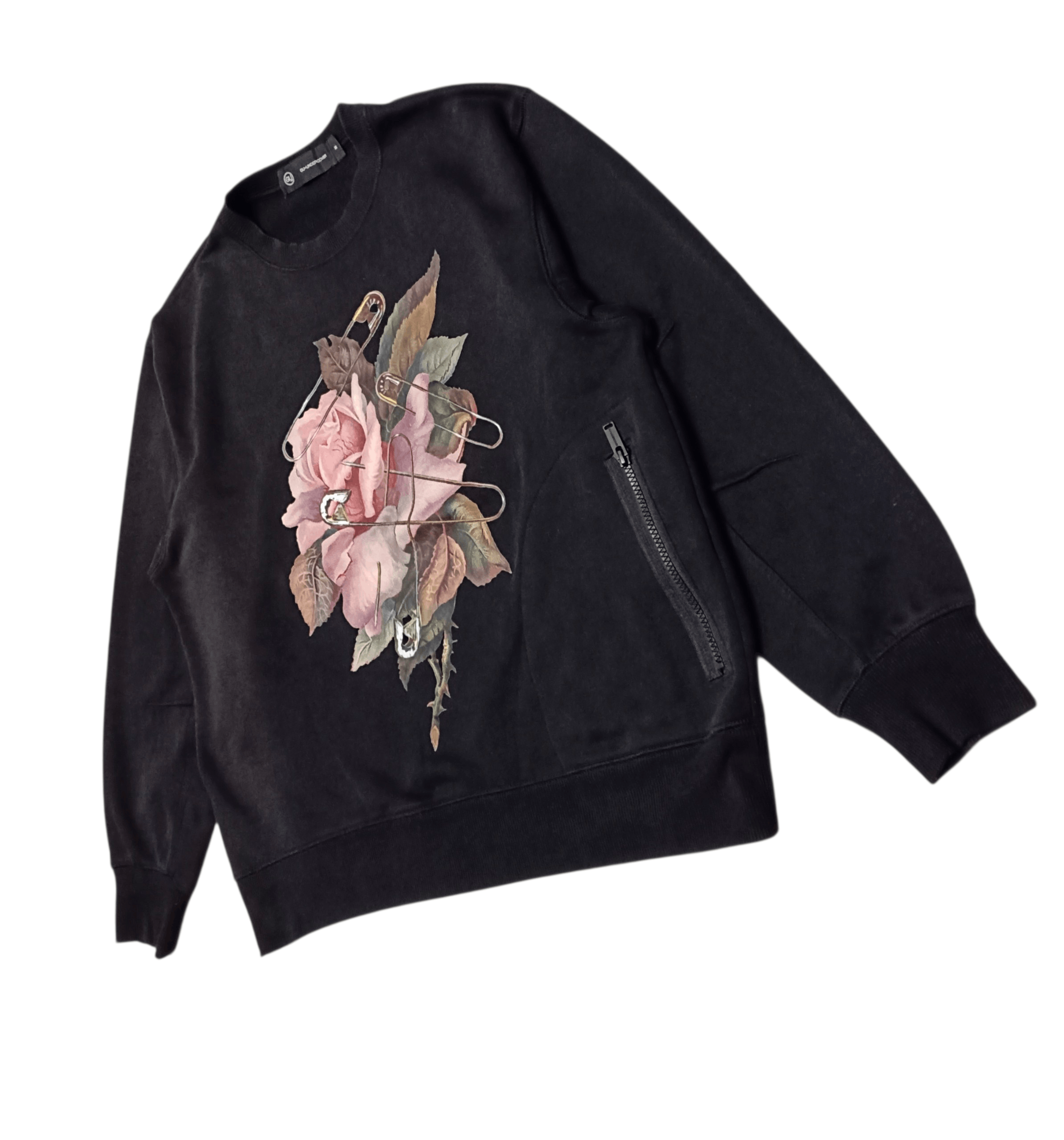 GU × Undercover Gu X Undercover Flowers Graphics Punk Sweatshirt Size US M / EU 48-50 / 2 - 2 Thumbnail