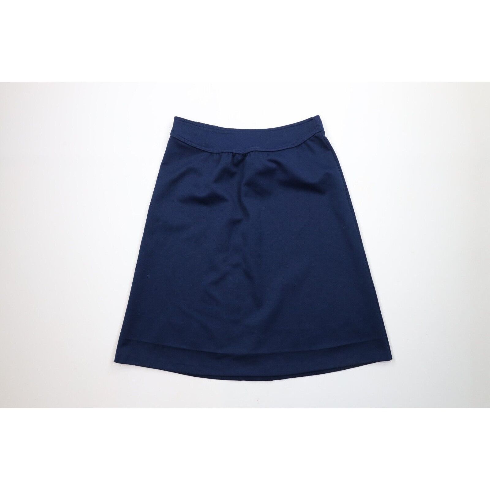 Vintage Vintage 70s Streetwear Blank Knit Skirt Size 38" / US 16 / IT 52 - 1 Thumbnail