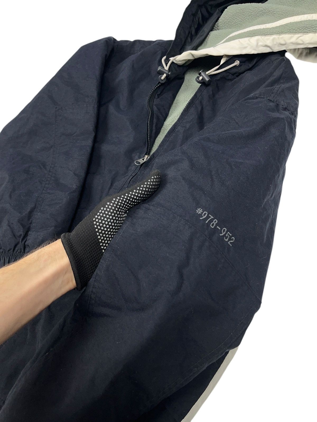 Nike × Vintage Vintage y2k Nike Double Hood Nylon Jacket Size US XS / EU 42 / 0 - 6 Thumbnail