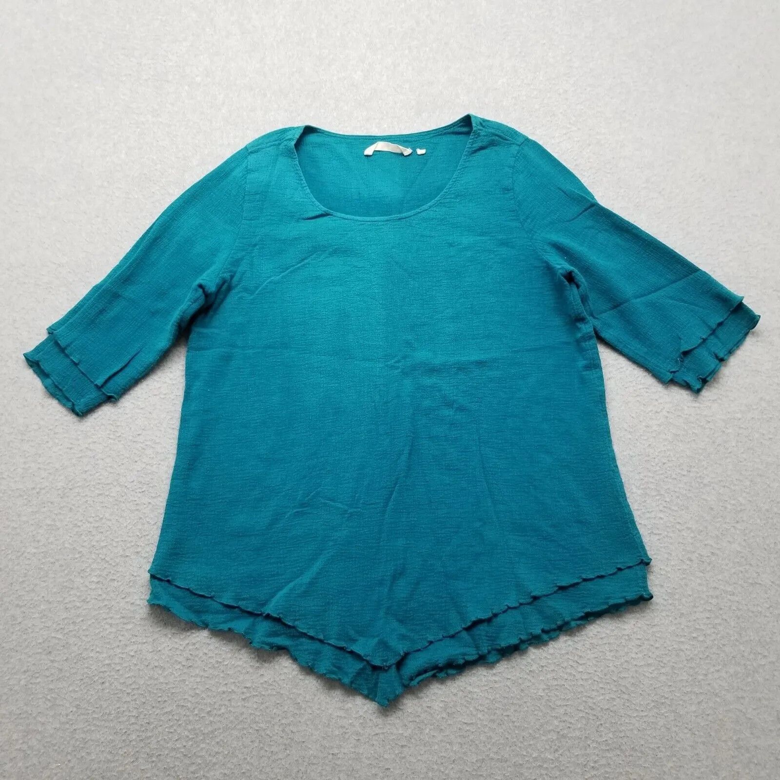 Other Soft Surroundings Shirt Womens Large Round Neck Long Sleeve Size L / US 10 / IT 46 - 1 Thumbnail