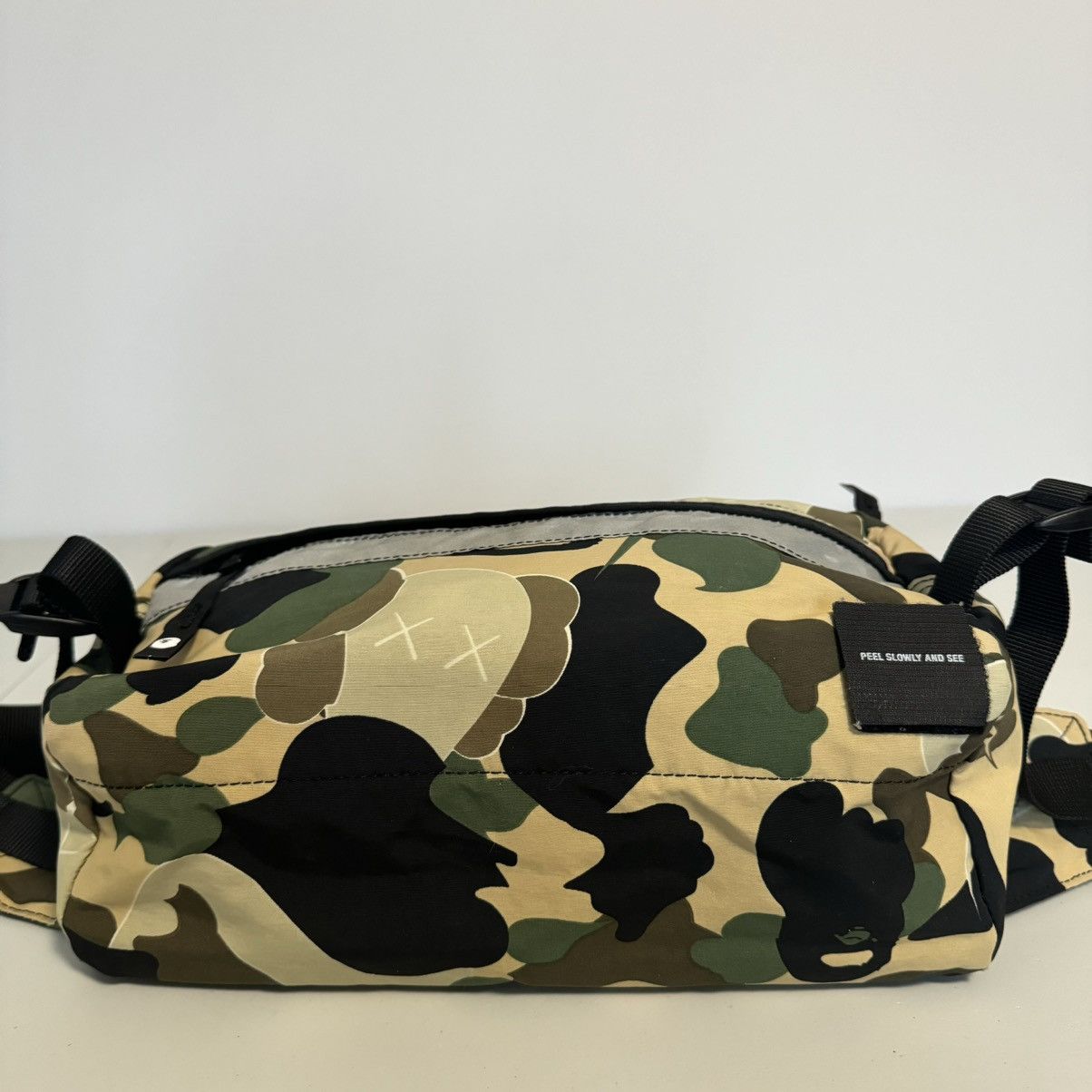 Bape × Kaws Bape x Kaws Bendy Camo Cross Body Waist Bag Size ONE SIZE - 5 Thumbnail