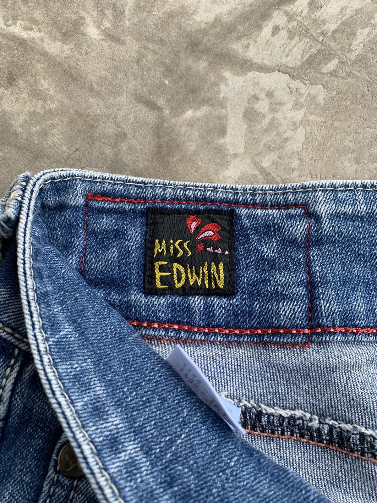 Edwin × Japanese Brand × Vintage Miss Edwin Company LTD Edwin Size 28" / US 6 / IT 42 - 10 Thumbnail
