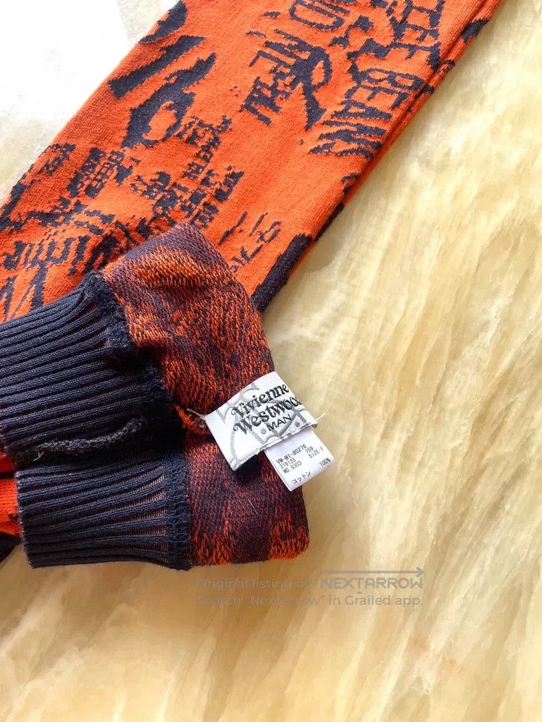Vivienne Westwood Vivienne Westwood size 52 Orange Y2K arm sleeves Size ONE SIZE - 5 Thumbnail