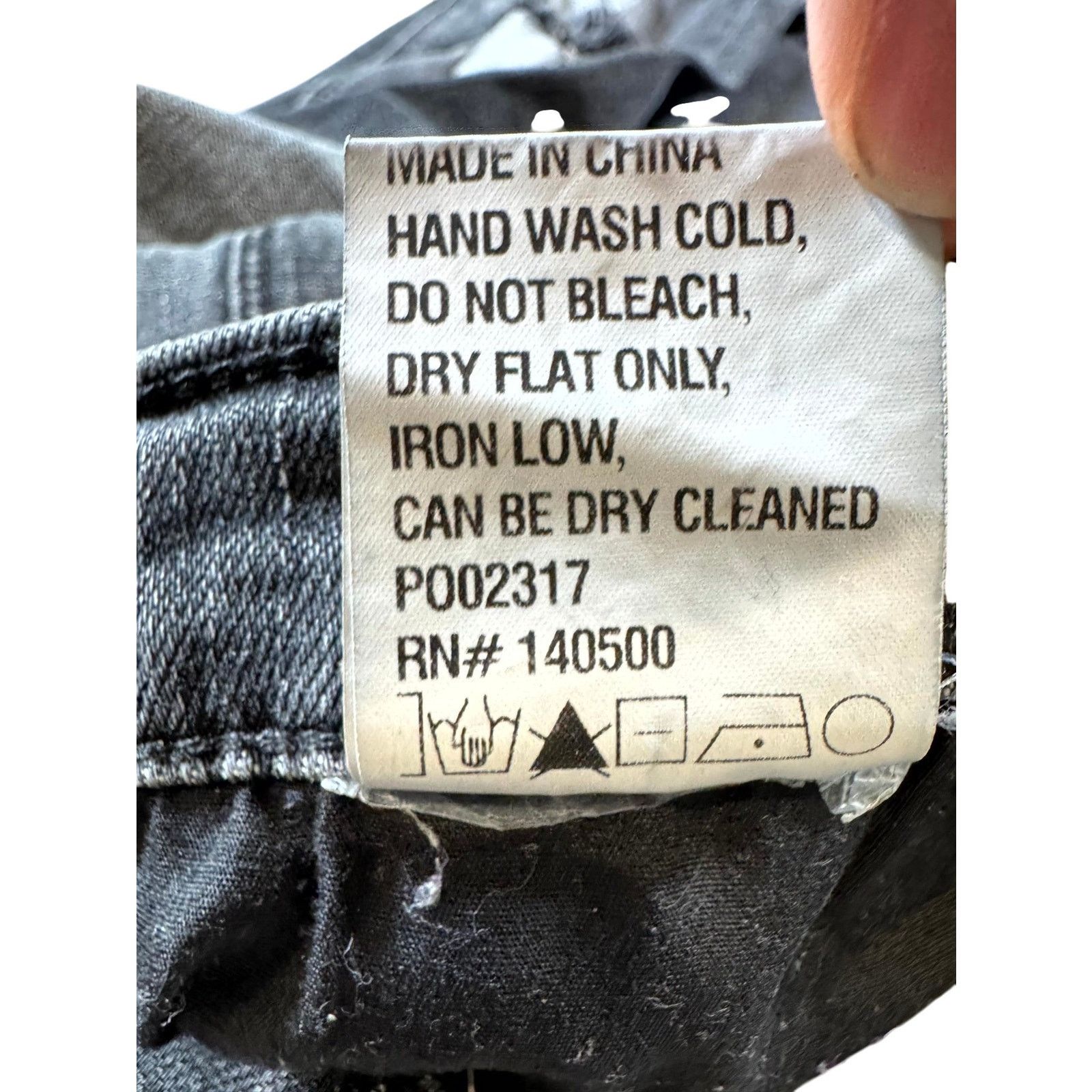 Rta RTA Embroiderded Logo Grey Wash Jeans Size US 32 / EU 48 - 4 Thumbnail