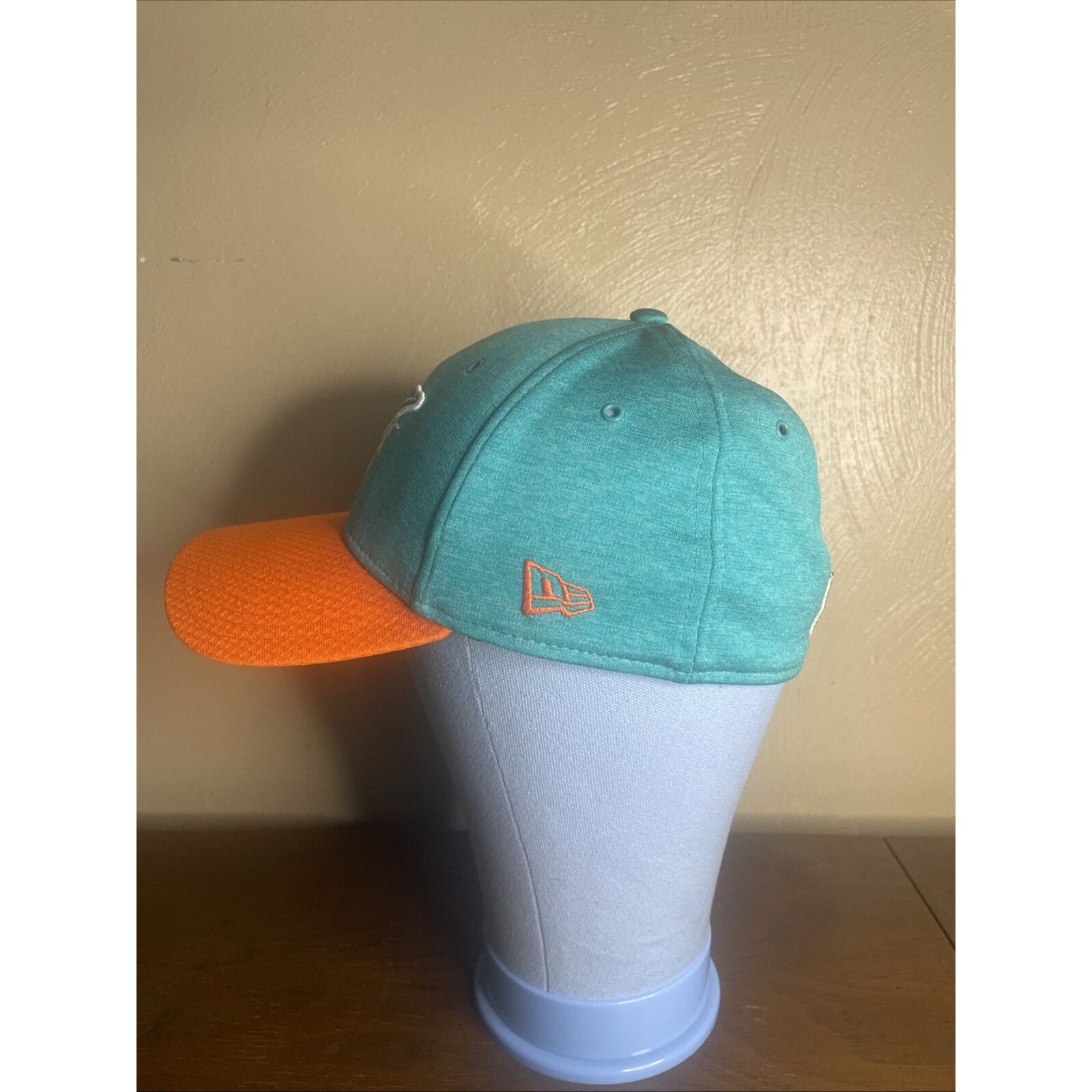 New Era Miami Dolphins New Era 39thirty Flex Fitted Hat Cap M/L Size US L / EU 52-54 / 3 - 5 Thumbnail