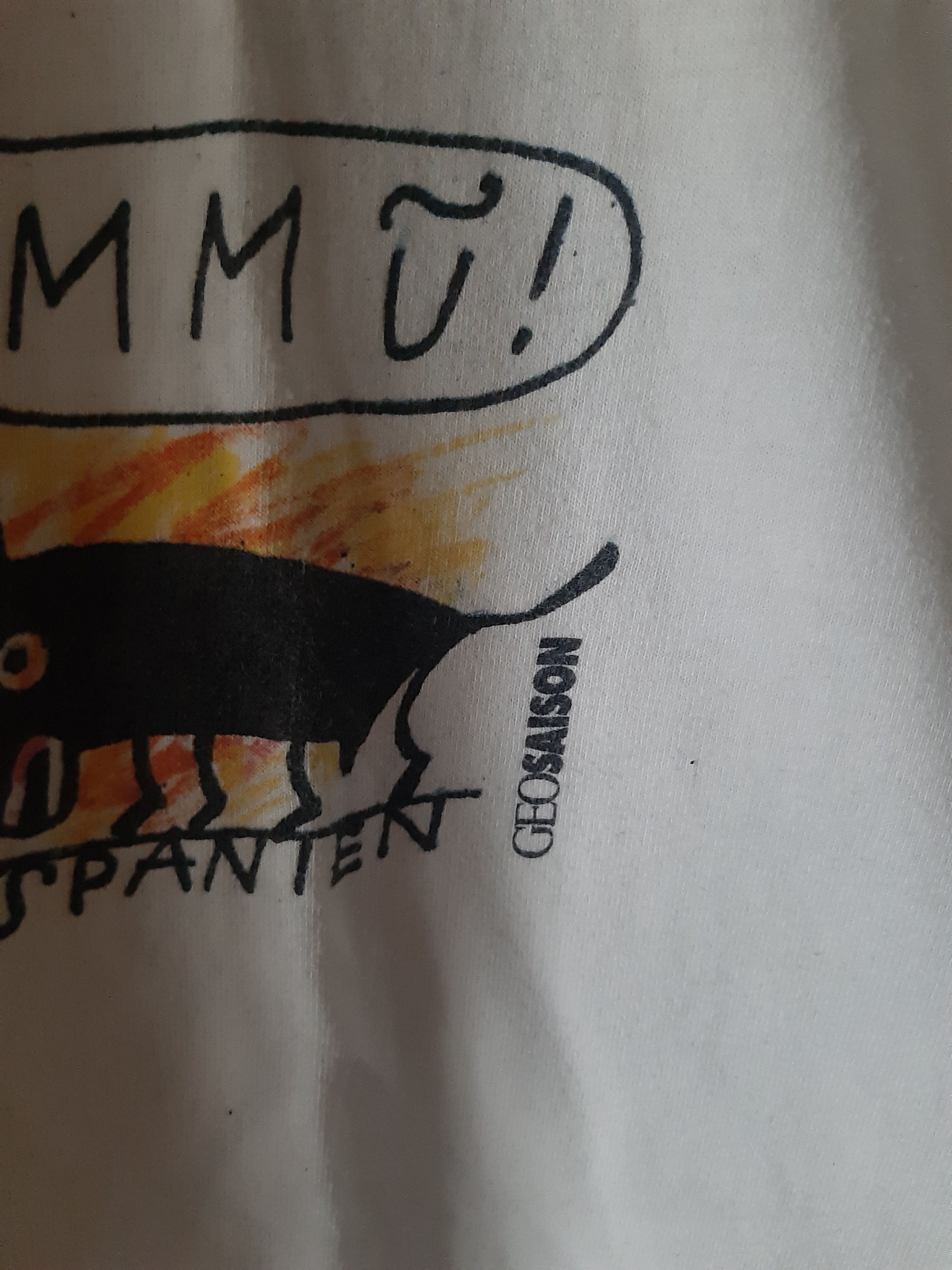 Hanes × Vintage Rare vintage single stitch made in USA animal cow tee 80s 90 Size US L / EU 52-54 / 3 - 3 Thumbnail