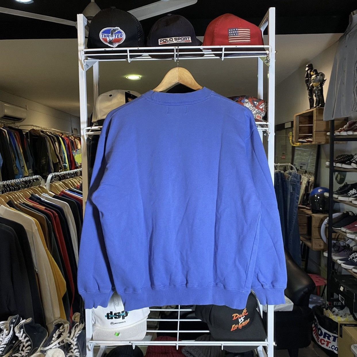 Gianni Valentino OG Gianni Valentino Blue Crewneck Sweatshirts Size US L / EU 52-54 / 3 - 2 Thumbnail