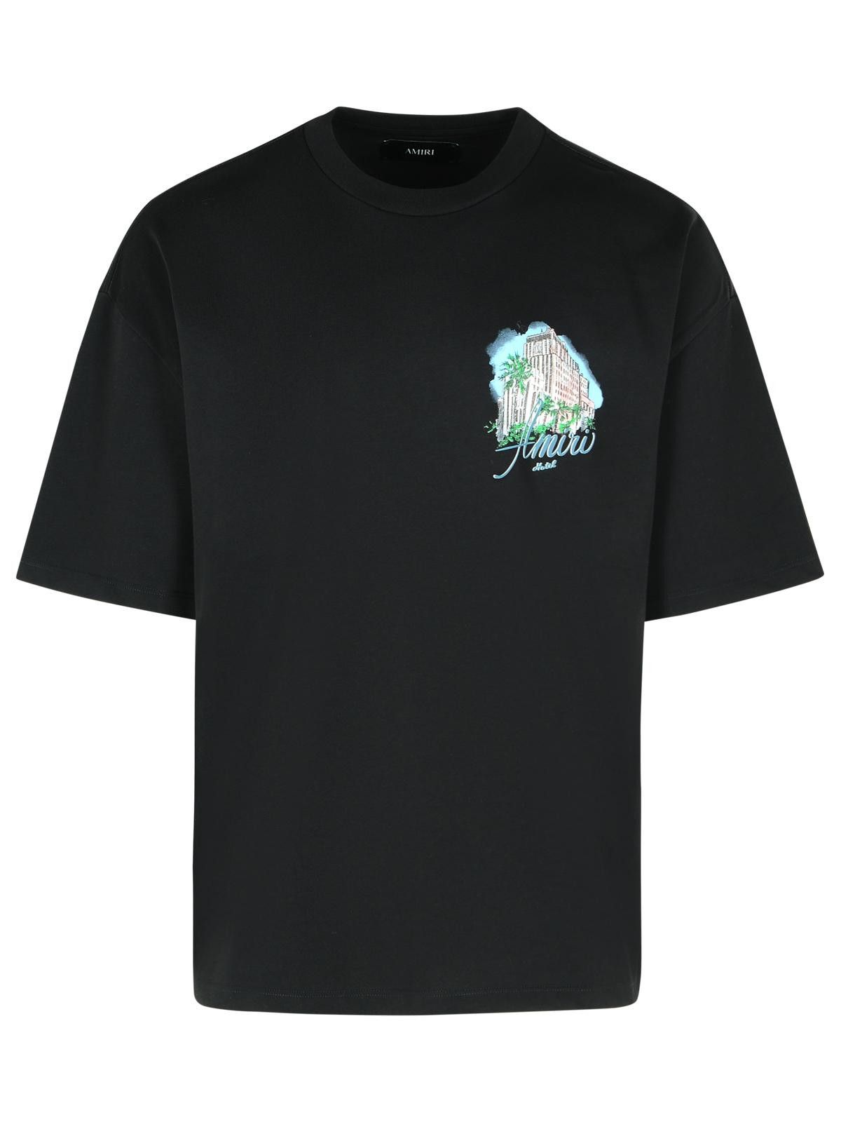 Amiri AMIRI Black Cotton T-Shirt Size US L / EU 52-54 / 3 - 1 Thumbnail