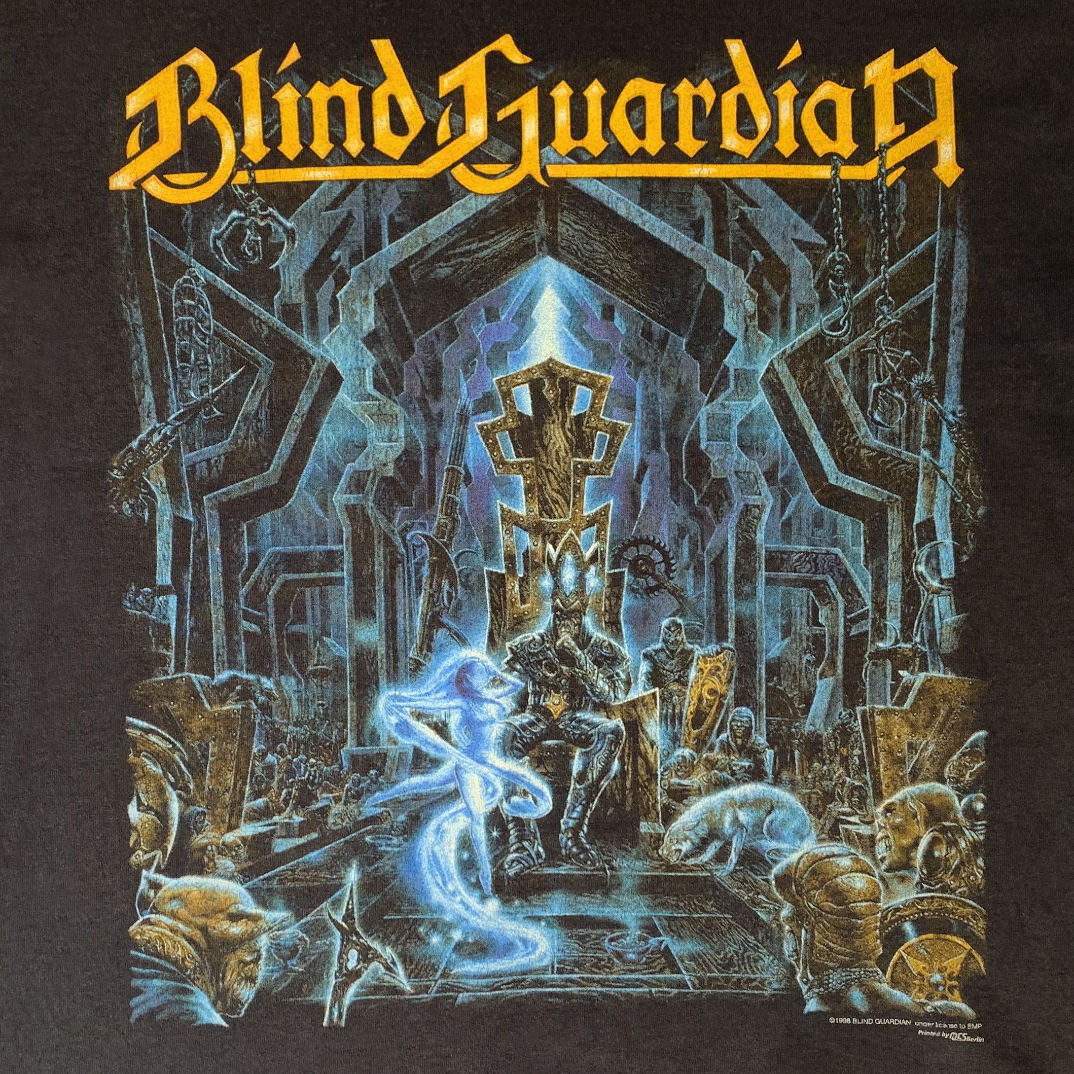 Band Tees 1998 BLIND GUARDIAN t shirt Nightfall in Middle Earth Tour Size US XL / EU 56 / 4 - 4 Thumbnail