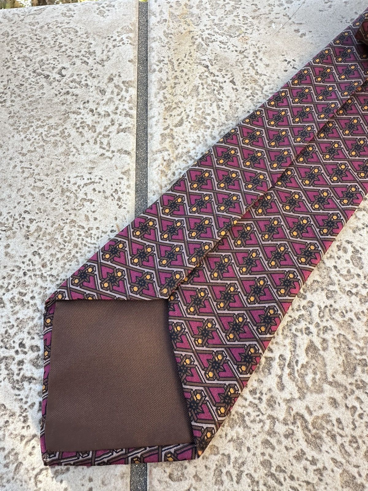 Hermes Hermès Silk Red Tie Size ONE SIZE - 4 Thumbnail