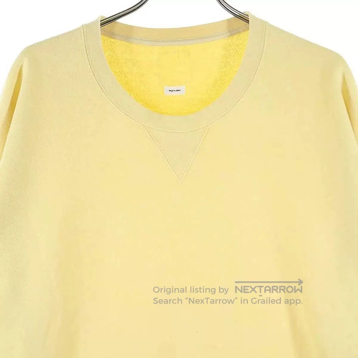 Visvim visvim jumbo sweat l/s in yellow. Size US M / EU 48-50 / 2 - 3 Thumbnail