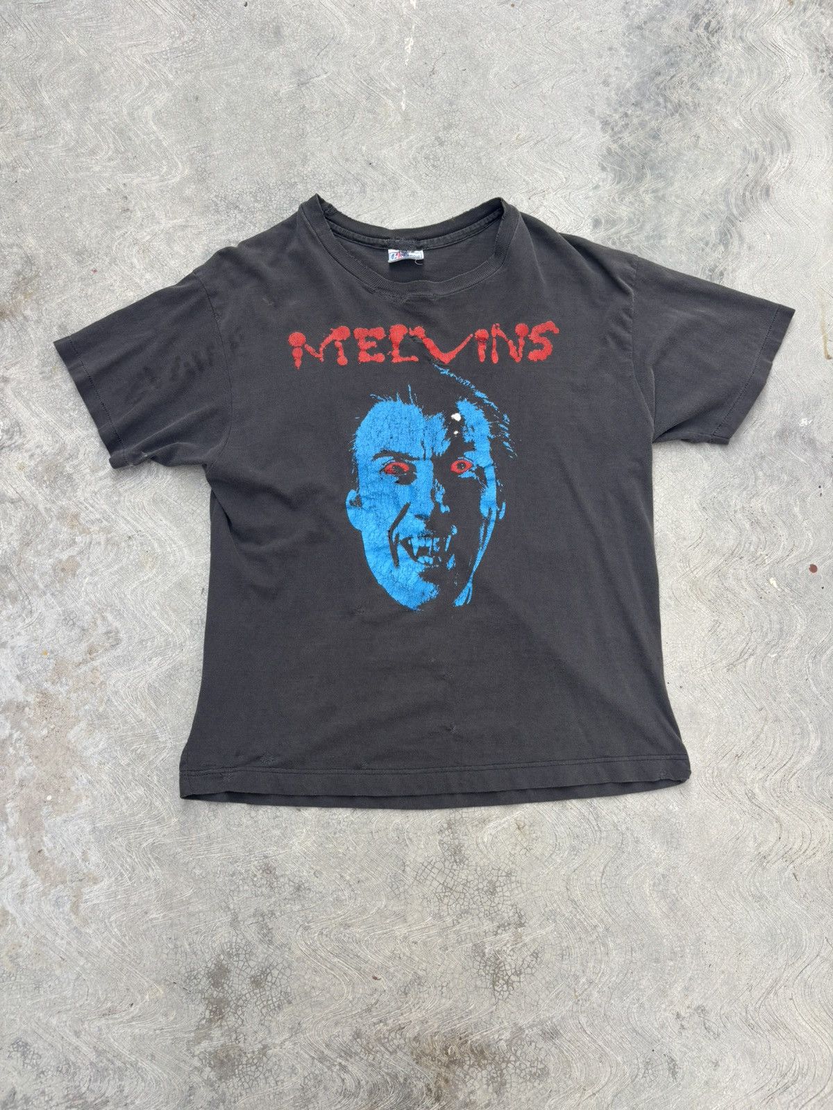 Band Tees × Vintage Vintage 90's Melvins Christopher Lee Dracula T