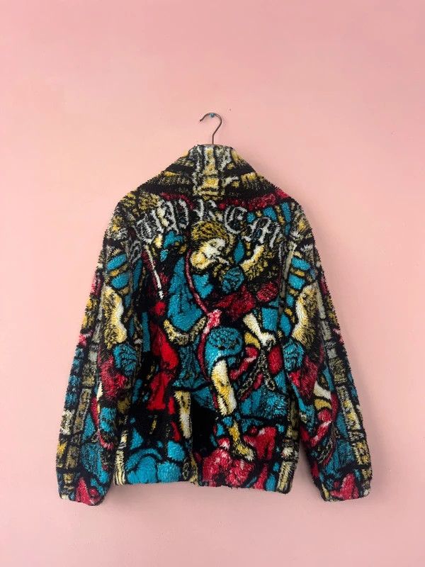 Supreme Supreme Saint Michael Fleece Size US L / EU 52-54 / 3 - 3 Thumbnail