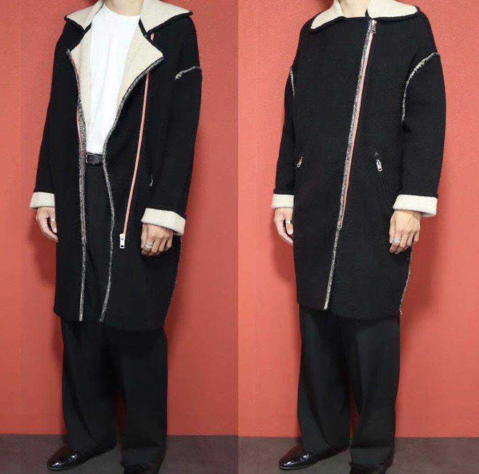 Diesel Vintage Unisex Diesel Zipper Wool coat Jacket Size ONE SIZE - 2 Thumbnail