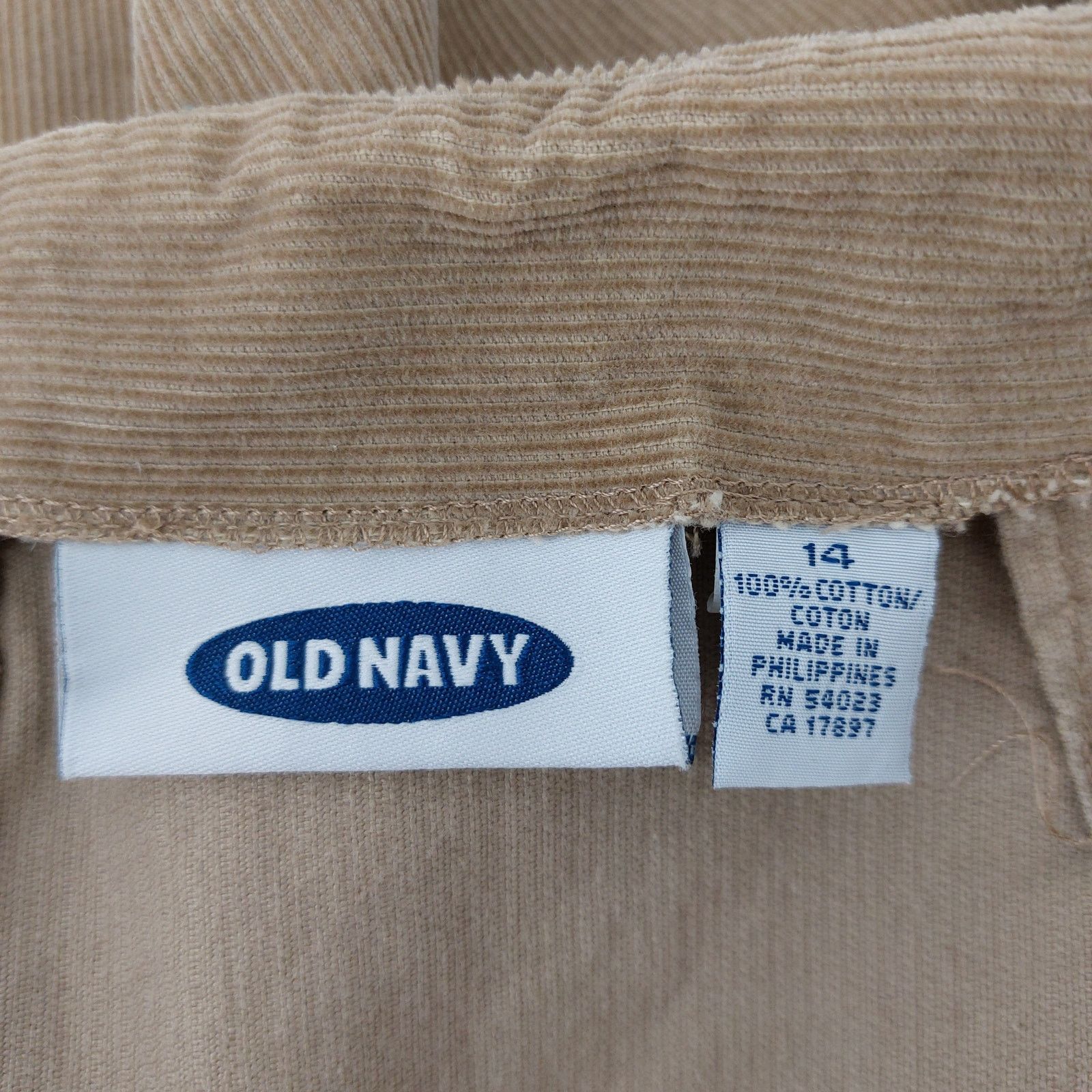 Old Navy Y2K Old Navy Brown Mini Micro Skirt Corduroy Women's 14 Size ONE SIZE - 3 Thumbnail