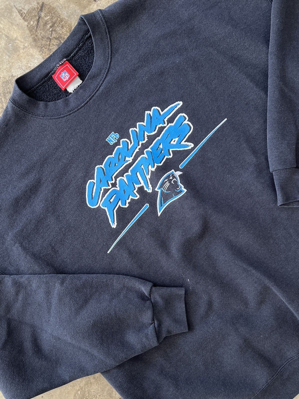 NFL × Vintage Vintage 2000 Y2k NFL Carolina Panthers Crewneck XXL Size US XXL / EU 58 / 5 - 1 Thumbnail
