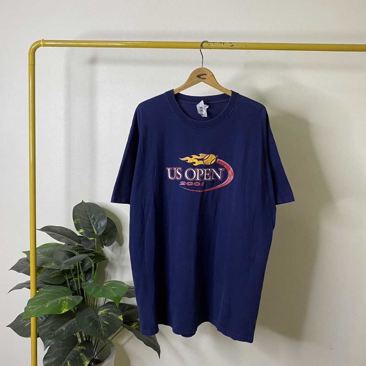 Vintage 2001 Tennis Tournament US Open Promo T Shirt Size US XXL / EU 58 / 5 - 1 Thumbnail